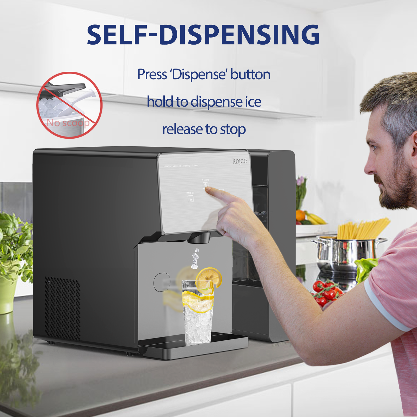 kb!ce 3.0 Self Dispensing Nugget Ice Maker With Water Tank – FD Appliances